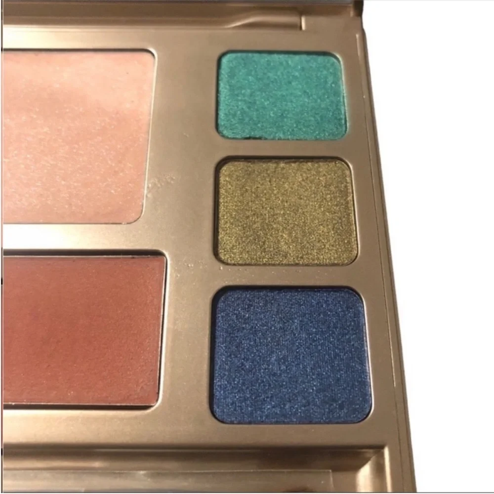Vintage DuWop Cosmetics Peacock Eye & Face Palette Limited Edition Y2K 2000s NWT